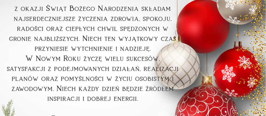 Życzenia Świąteczne