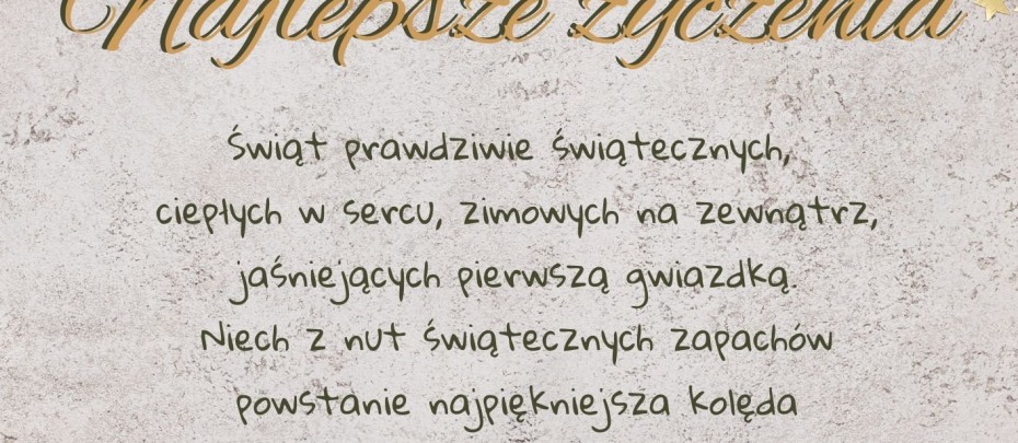 Życzenia świąteczne